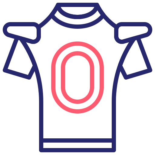 Redfootballjersey - Football Jersey Clip Art PNG Image