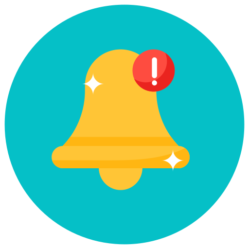 Notification Bell Generic Circular Icon