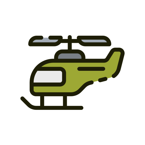 helicóptero icono gratis