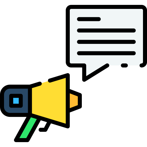 mégaphone Icône gratuit