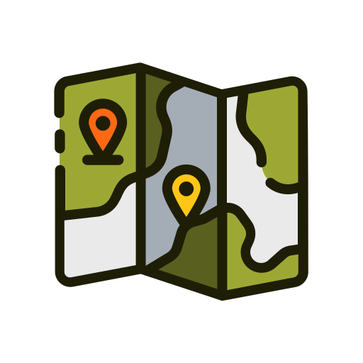 mapa icono gratis