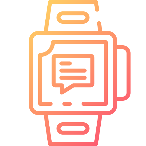 reloj inteligente icono gratis