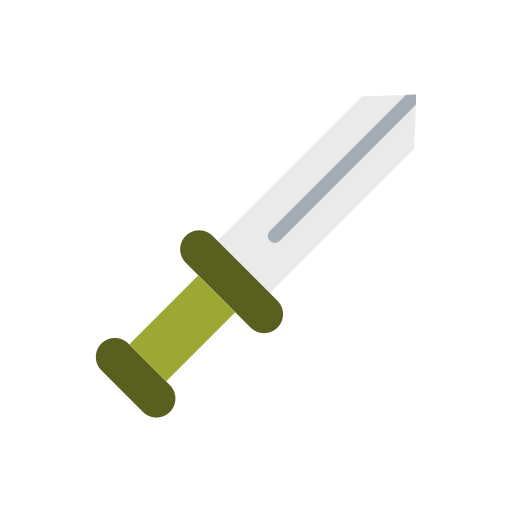 Sword Good Ware Flat icon