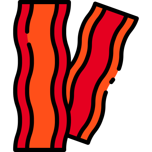 Bacon - Free food icons