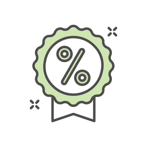 descuento icono gratis