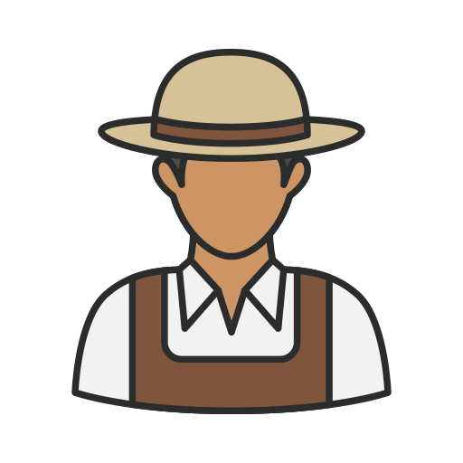 granjero icono gratis