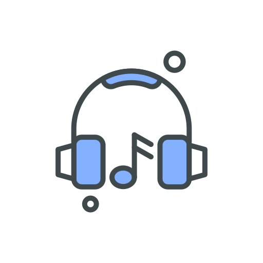 Headphone Generic Outline Color icon