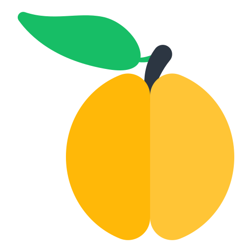 Peach Generic Flat icon