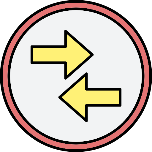 Opposite arrows - Free arrows icons