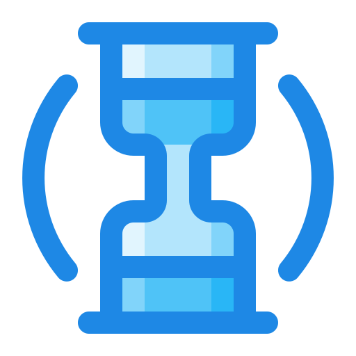 reloj de arena icono gratis