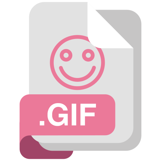 Formato de arquivo gif - ícones de interface grátis