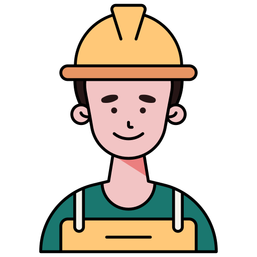 Worker Generic Outline Color icon