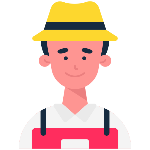 granjero icono gratis