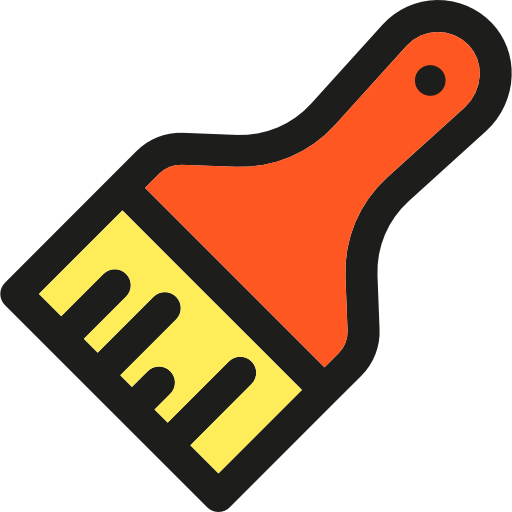 cepillo icono gratis