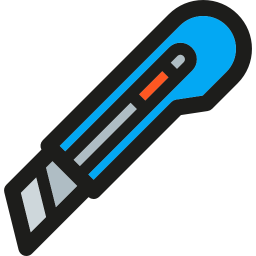 cortador icono gratis