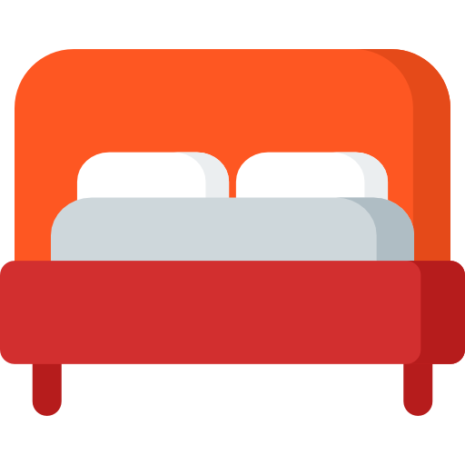 Double bed - Free buildings icons