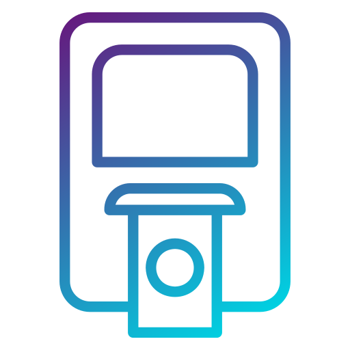 cajero automático icono gratis