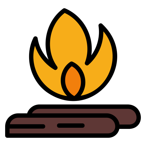 hoguera icono gratis