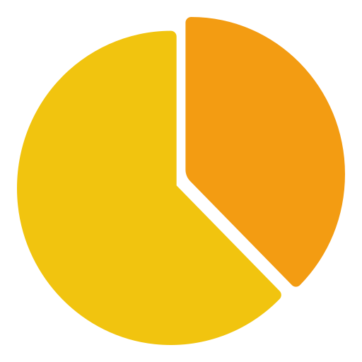 gráfico circular icono gratis