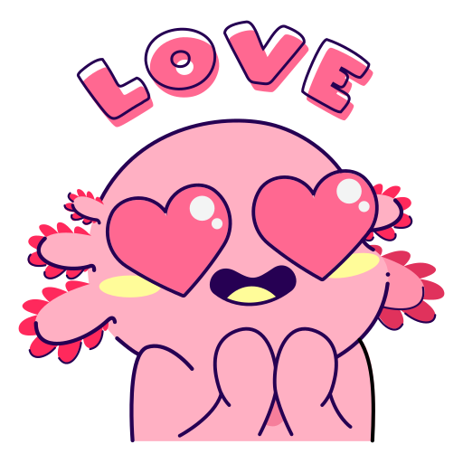 amour gratuit sticker