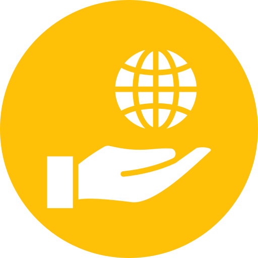 À l'échelle mondiale Icône gratuit À l'échelle mondiale Icône gratuit