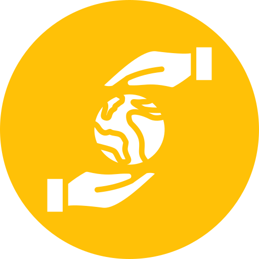 À l'échelle mondiale Icône gratuit