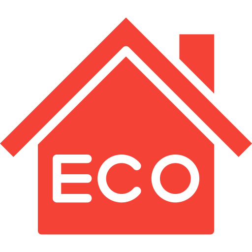 hogar ecológico icono gratis