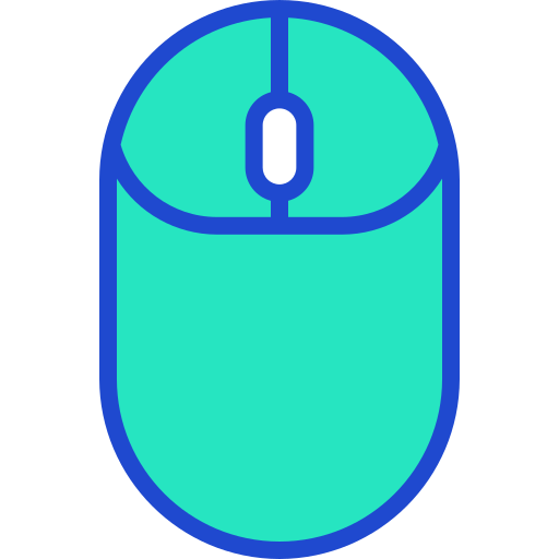 Mouse Generic Outline Color icon