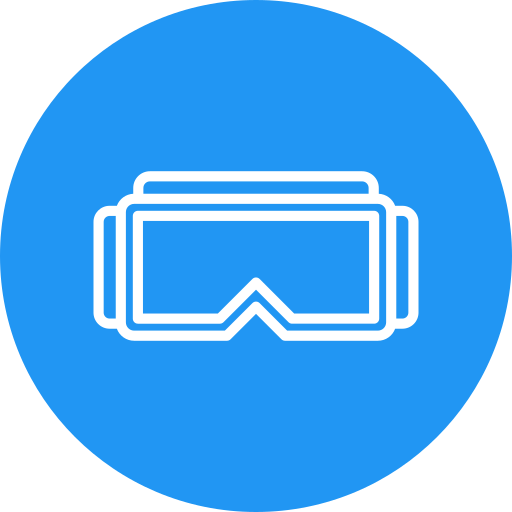 gafas de realidad virtual icono gratis