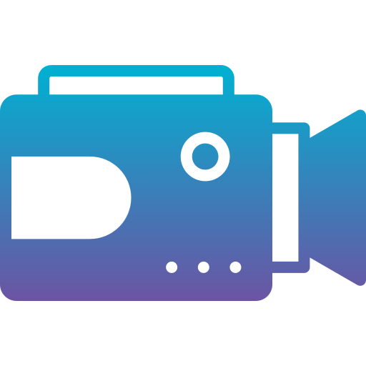 camara de video icono gratis