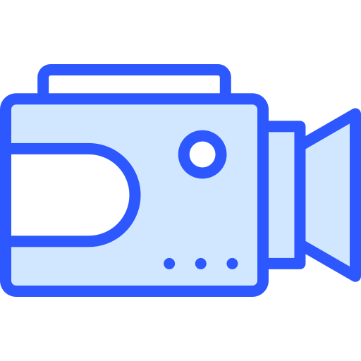 camara de video icono gratis