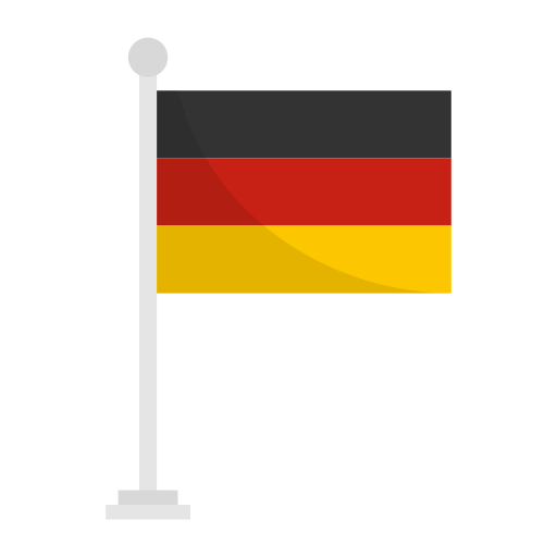 Deutsche flagge - Kostenlose flaggen Icons