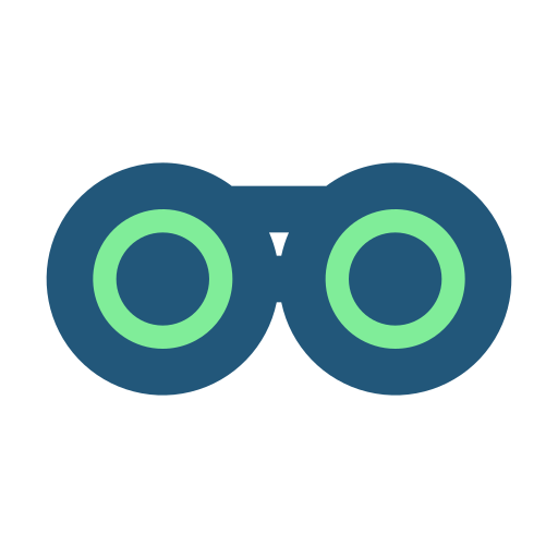 Binoculars Generic Outline Color icon