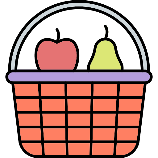 Fruits Generic Thin Outline Color icon