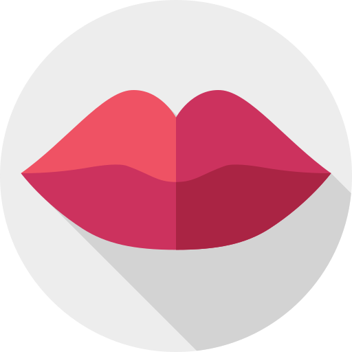 labios icono gratis