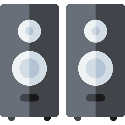 Music speaker free icon