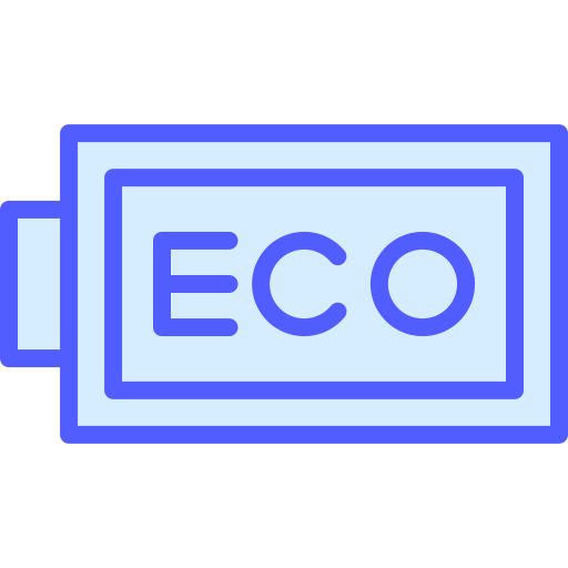 batería ecológica icono gratis