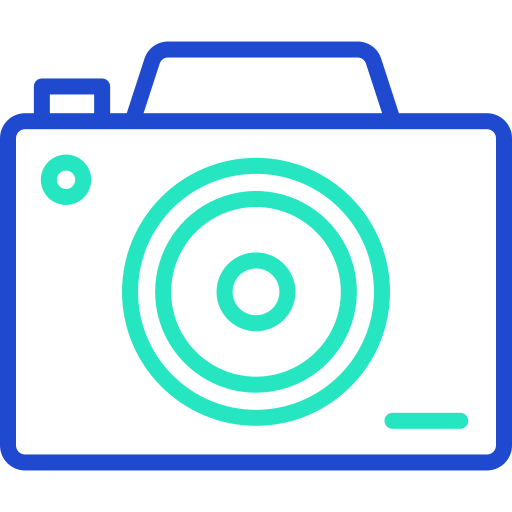 Camera Generic Outline Color icon