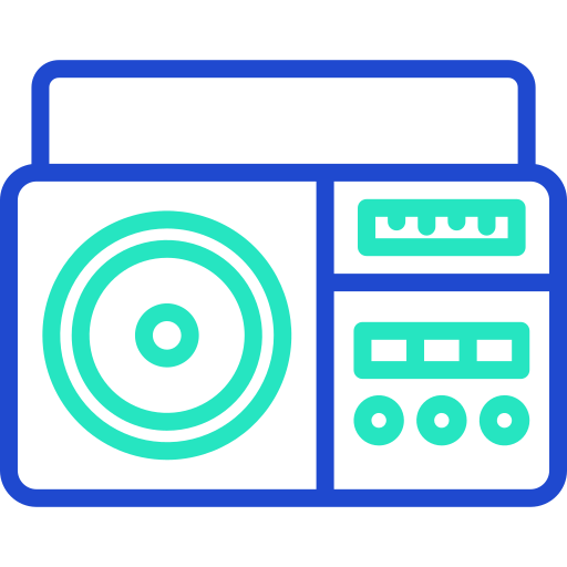 radio Icône gratuit radio Icône gratuit