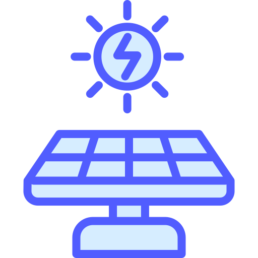 energía solar icono gratis