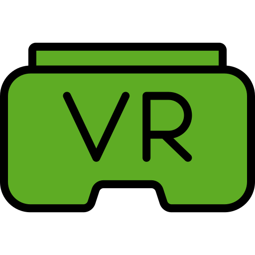 gafas de realidad virtual icono gratis