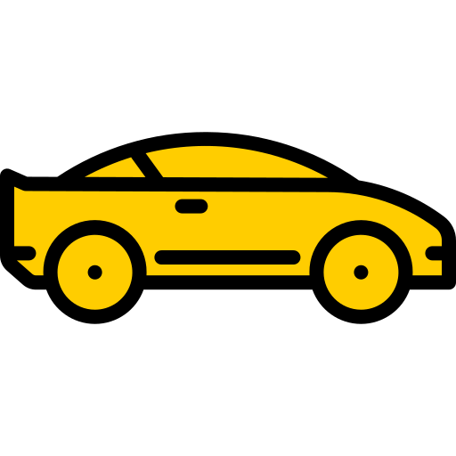 Car Generic Outline Color icon