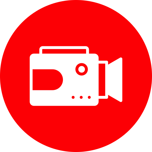 camara de video icono gratis