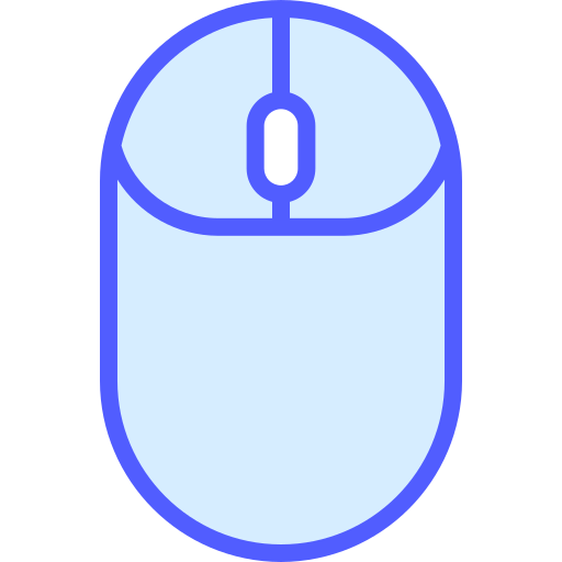 Mouse Generic Blue icon