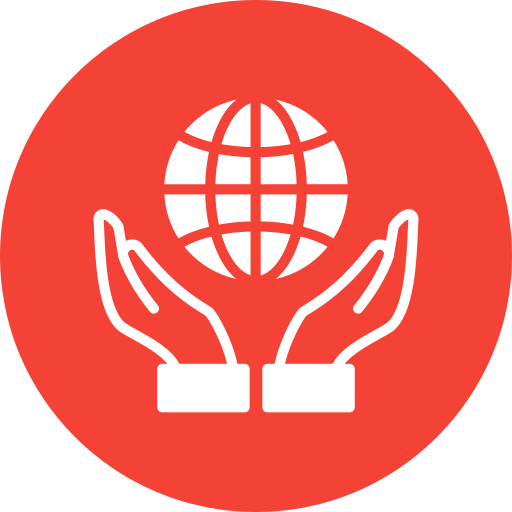 À l'échelle mondiale Icône gratuit À l'échelle mondiale Icône gratuit
