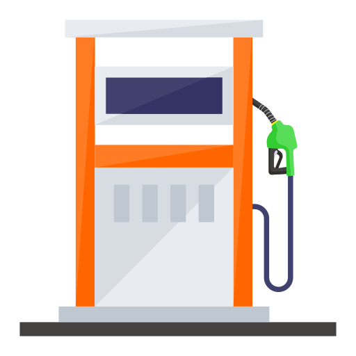 Gas station Generic Flat icon