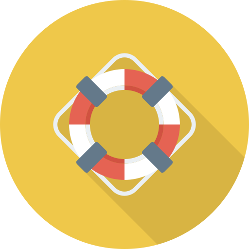 boya salvavidas icono gratis