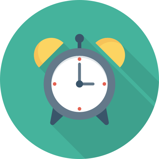 Alarm clock Dinosoft Circular icon