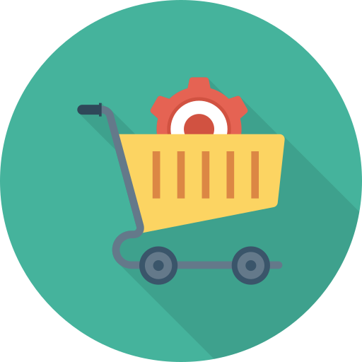 carrito de compras icono gratis