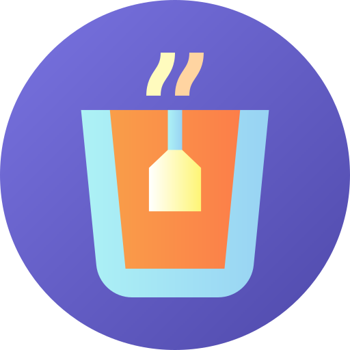 taza de té icono gratis